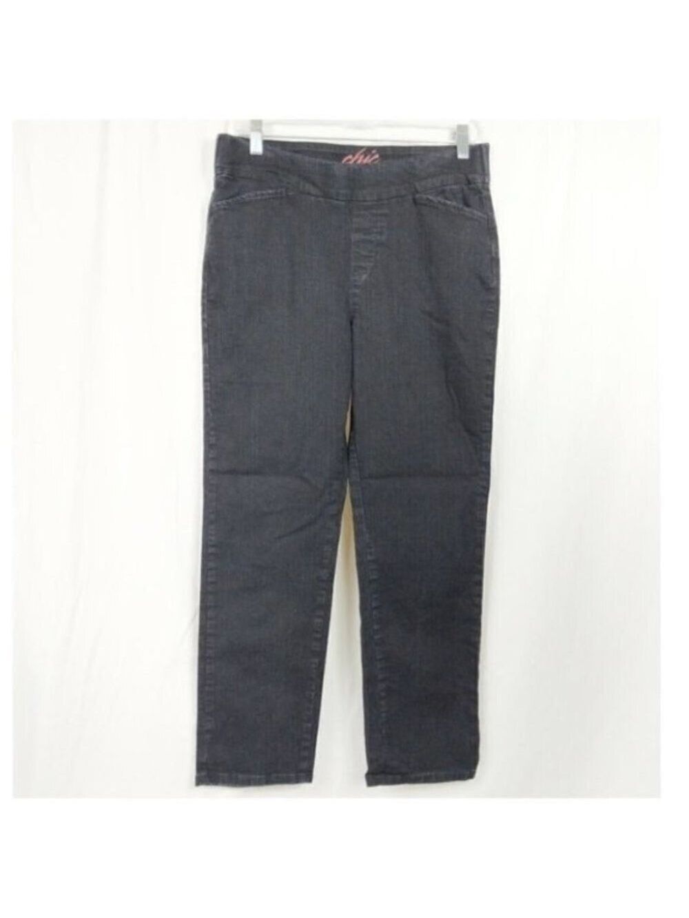 Chic Classic Collection Black Pants 6 Petite